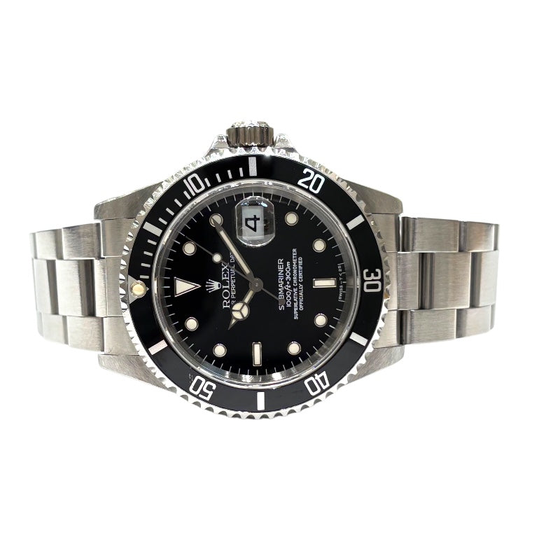 ロレックス ROLEX サブマリーナデイト W番 16610 SS メンズ 腕時計