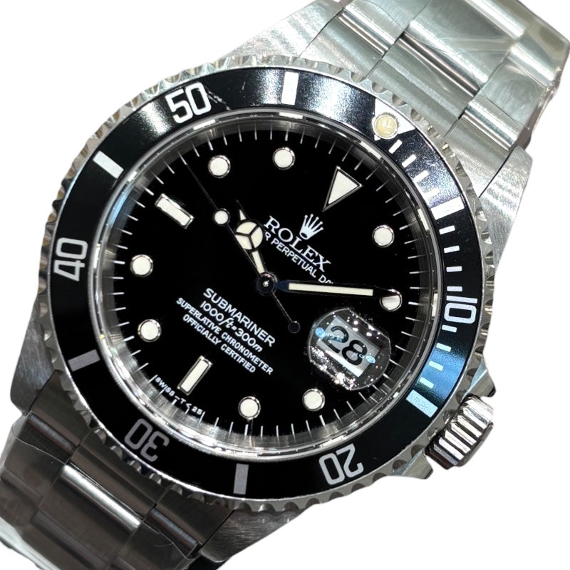 ロレックス ROLEX サブマリーナデイト W番 16610 SS メンズ 腕時計