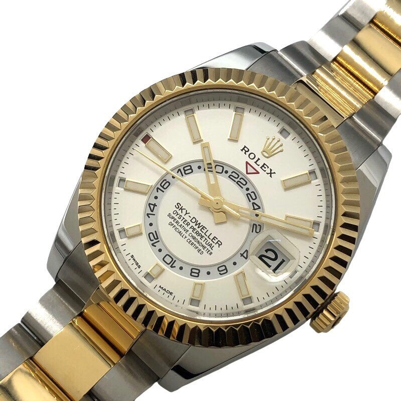 ロレックス ROLEX スカイドゥエラー 326933 K18/SS メンズ 腕時計