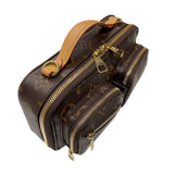 ルイ・ヴィトン LOUIS VUITTON ユーティリティ・クロスボディ M80446 ブラウン　ゴールド金具 モノグラム レディース ショルダーバッグ