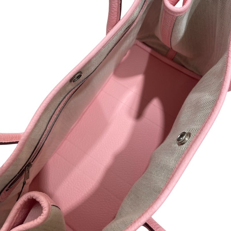 エルメス HERMES ガーデンパーティーPM T刻 ローズサクラ/シルバー金具 ネゴンダ レディース ハンドバッグ
