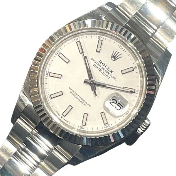 ロレックス ROLEX デイトジャスト41 126334 シルバー SS/WG メンズ 腕時計