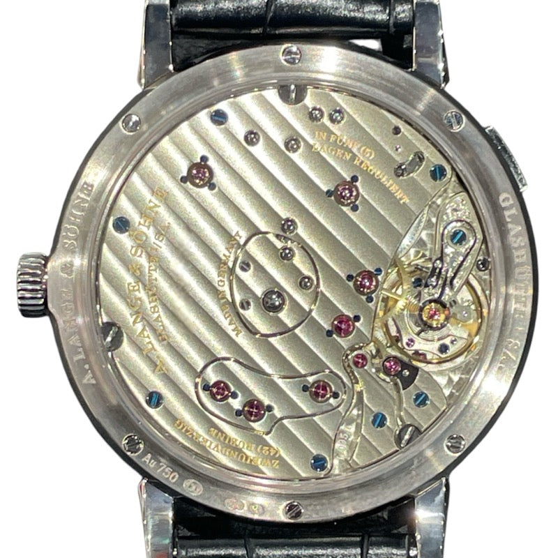 ランゲ＆ゾーネ A.LANGE&SOHNE グランドランゲ1 117.028-LS1173AD ブラック K18ホワイトゴールド 750WG 手巻き メンズ 腕時計