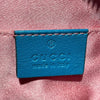 グッチ GUCCI GGマーモント ウエストバッグ 476434 グリーン ベロア レディース ボディバッグ