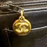 シャネル CHANEL ダイアナ22 A01164 ブラック ゴールド金具 マットキャビアスキン キャビア ショルダーバッグ