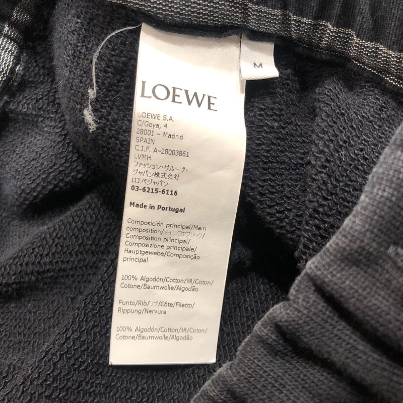 ロエベ LOEWE アナグラム刺繍スウェットパンツ H526Y27J10 ブラック コットン メンズ その他ボトムス