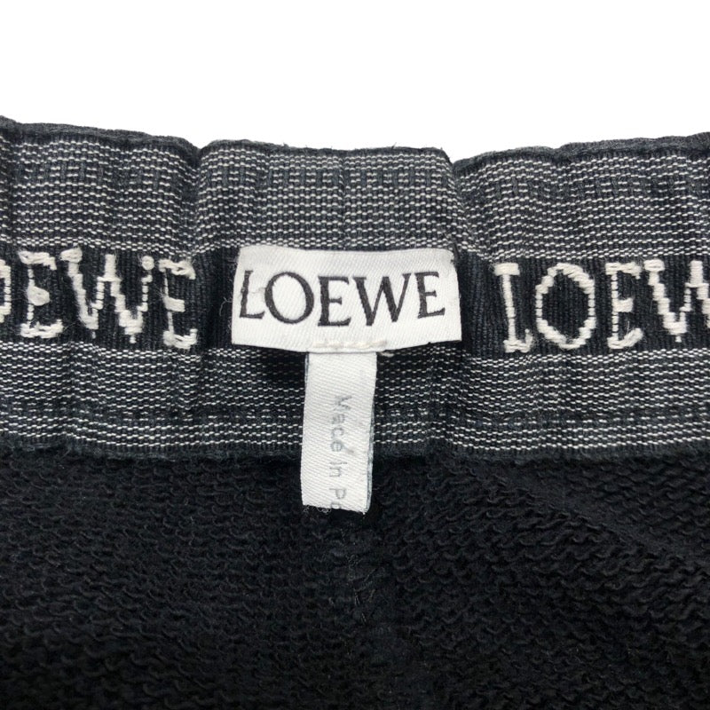 ロエベ LOEWE アナグラム刺繍スウェットパンツ H526Y27J10 ブラック コットン メンズ その他ボトムス