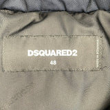 ディースクエアード DSQUARED ロゴプリント中綿ジャケット S74AM1000 ネイビー ポリエステル メンズ その他アウター