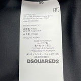 ディースクエアード DSQUARED ロゴプリント中綿ジャケット S74AM1000 ネイビー ポリエステル メンズ その他アウター