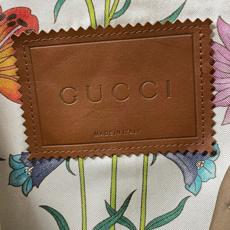 グッチ GUCCI フローラルパターンライニングトレンチコート 405929 ベージュ コットン/ナイロン/シルク メンズ トレンチコート