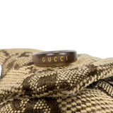 グッチ GUCCI GGキャンパス ジョギングパンツ 569769 46(約Mサイズ) ベージュ コットン100% メンズ パンツ