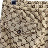 グッチ GUCCI GGキャンパス ジョギングパンツ 569769 46(約Mサイズ) ベージュ コットン100% メンズ パンツ