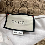 グッチ GUCCI GGキャンパス ジョギングパンツ 569769 46(約Mサイズ) ベージュ コットン100% メンズ パンツ