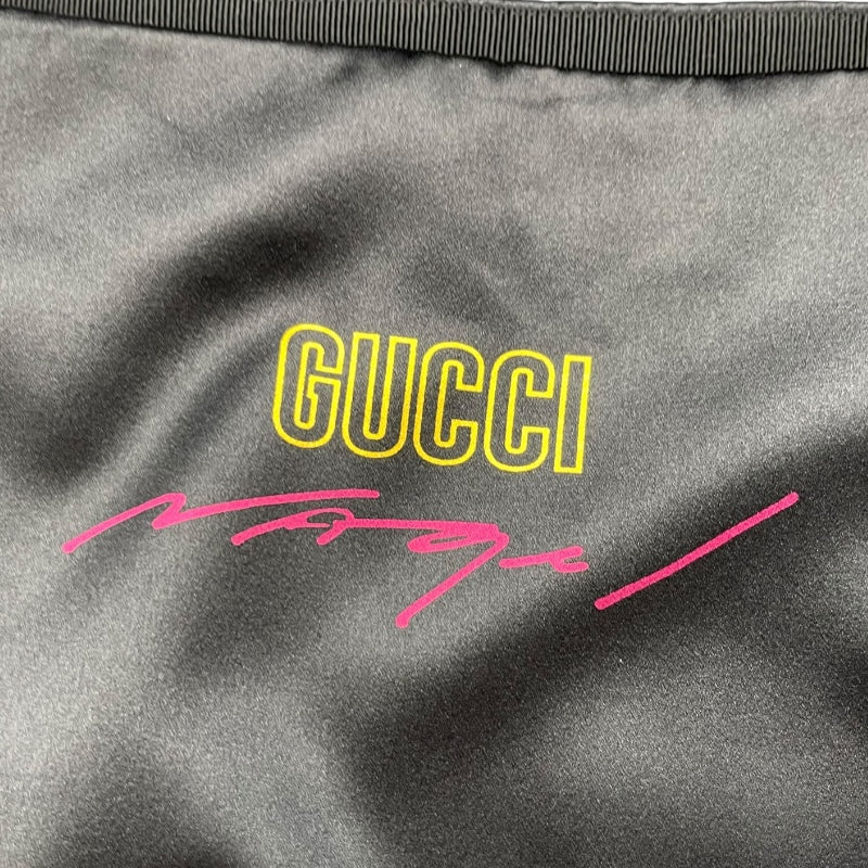 グッチ GUCCI Patrick Nagel グラフィックプリントスカート 751297 ブラック シルク レディース スカート