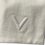ヴァレンティノ VALENTINO Vロゴ刺繍Tシャツ 4B0MG23F8LN ホワイト コットン レディース 半袖Ｔシャツ