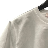 ヴァレンティノ VALENTINO Vロゴ刺繍Tシャツ 4B0MG23F8LN ホワイト コットン レディース 半袖Ｔシャツ