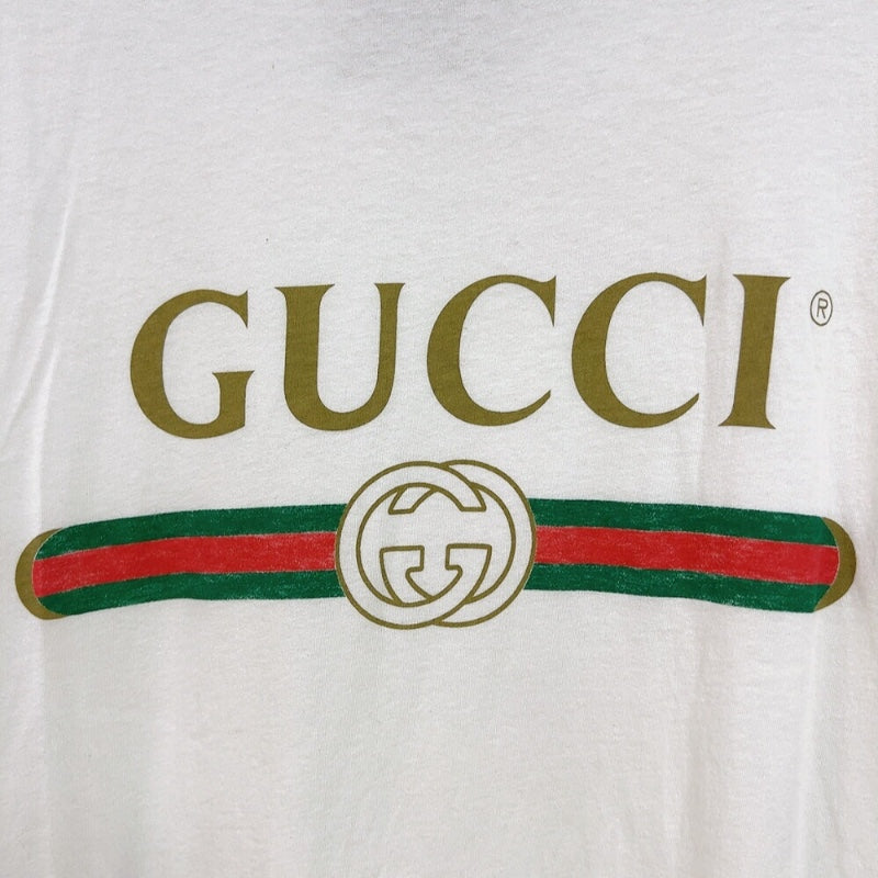 グッチ GUCCI ロゴプリントオーバーサイズTシャツ 457095