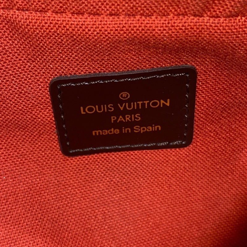 ルイ・ヴィトン LOUIS VUITTON ジェロニモス N51994 ブラウン ダミエ ユニセックス ボディバッグ