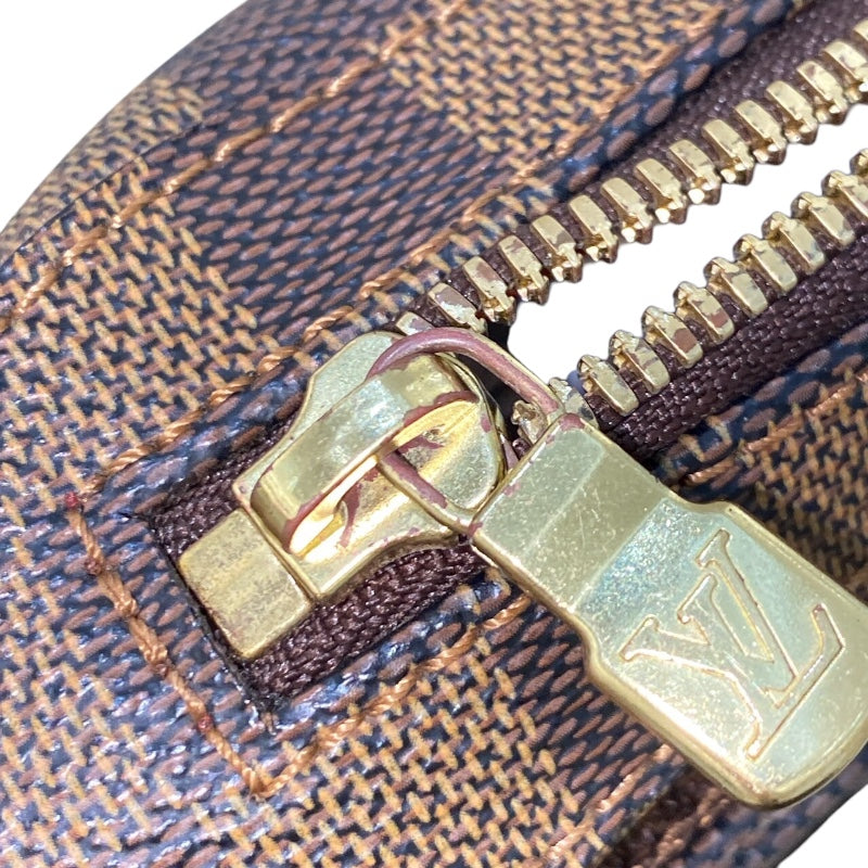 ルイ・ヴィトン LOUIS VUITTON ジェロニモス N51994 ブラウン ダミエ ユニセックス ボディバッグ