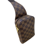 ルイ・ヴィトン LOUIS VUITTON ジェロニモス N51994 ブラウン ダミエ ユニセックス ボディバッグ