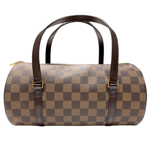 ルイ・ヴィトン LOUIS VUITTON パピヨンPM N51304 エベヌ　ゴールド金具 ダミエ レディース ハンドバッグ