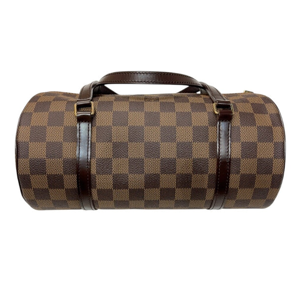 ルイ・ヴィトン LOUIS VUITTON パピヨンPM N51304 エベヌ　ゴールド金具 ダミエ レディース ハンドバッグ