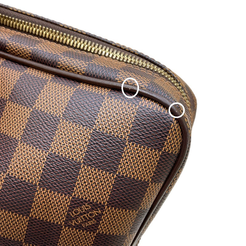 ルイ・ヴィトン LOUIS VUITTON ポルト・ドキュマン ヴォワヤージュ N41124 エベヌ ダミエ・キャンバス/レザー   ユニセックス ハンドバッグ