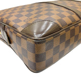 ルイ・ヴィトン LOUIS VUITTON ポルト・ドキュマン ヴォワヤージュ N41124 エベヌ ダミエ・キャンバス/レザー   ユニセックス ハンドバッグ