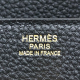 エルメス HERMES バーキン30 D刻 ブラック ピンクゴールド金具 トゴ レディース ハンドバッグ