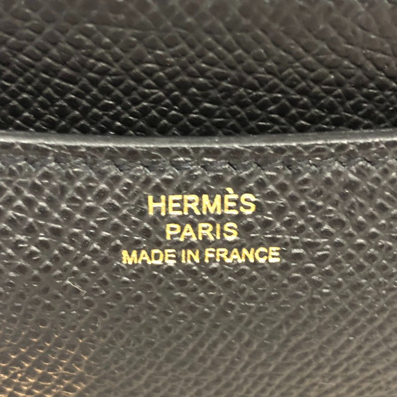 エルメス HERMES コンスタンス3 ミニ W刻 ブラック ピンクゴールド金具 エプソン レディース ショルダーバッグ