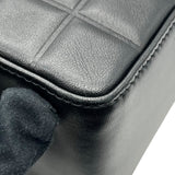 シャネル CHANEL チョコバー ワンショルダーバッグ A17365 ブラック ゴールド金具 ラムスキン レディース ショルダーバッグ