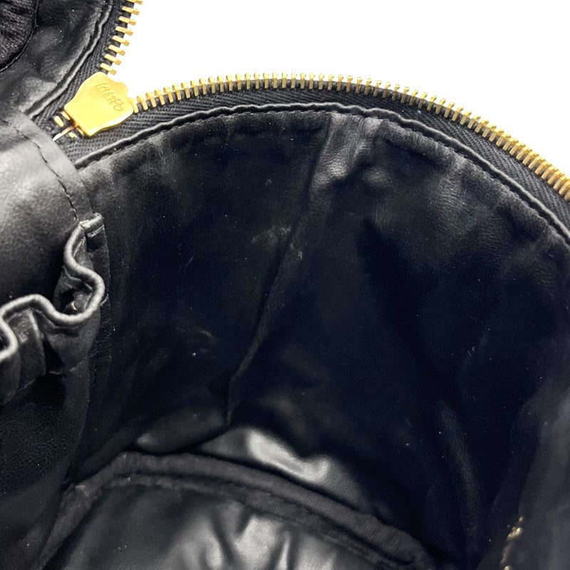シャネル CHANEL ココマーク バニティバッグ A01998 ブラック ゴールド金具 キャビアスキン レディース ハンドバッグ