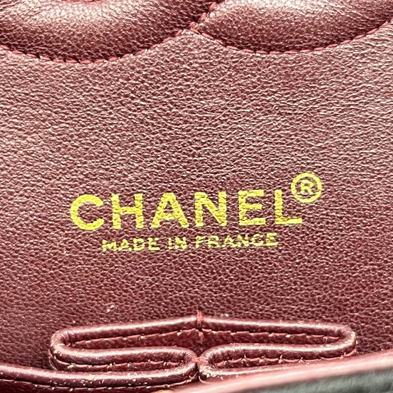 シャネル CHANEL マトラッセ25 A01112 ブラック ゴールド金具 コットン レディース ショルダーバッグ