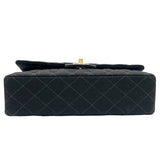 シャネル CHANEL マトラッセ25 A01112 ブラック ゴールド金具 コットン レディース ショルダーバッグ