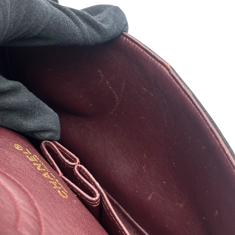 シャネル CHANEL マトラッセ25 A01112 ブラック ゴールド金具 コットン レディース ショルダーバッグ