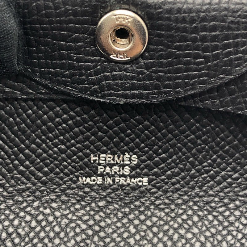 エルメス HERMES バスティア U刻 エプソン ユニセックス コインケース