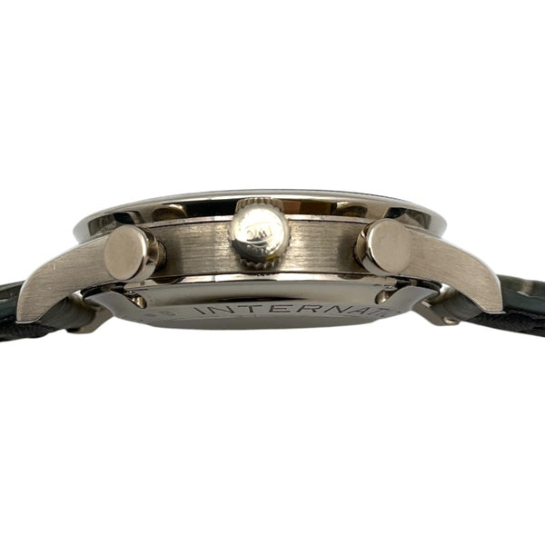 インターナショナルウォッチカンパニー IWC ポルトギーゼ クロノグラフ IW371431 グレー K18WG/革ベルト 自動巻き メンズ 腕時計