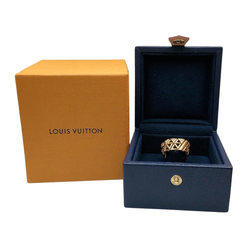 LOUIS VUITTON ★エレガントに煌めく リング ゴールド 指輪 LOUIS VUITTON ☆エレガントに煌めく リング ゴールド 指輪