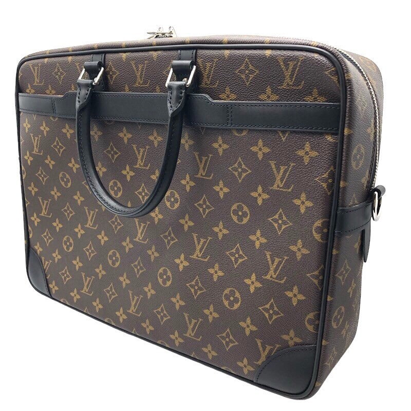 ルイ・ヴィトン LOUIS VUITTON ポルトドキュマン・ヴォワヤージュGM M40224 モノグラム・マカサー モノグラム・マカサー キャンバス メンズ ビジネスバッグ