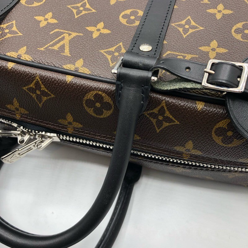 ルイ・ヴィトン LOUIS VUITTON ポルトドキュマン・ヴォワヤージュGM M40224 モノグラム・マカサー モノグラム・マカサー キャンバス メンズ ビジネスバッグ