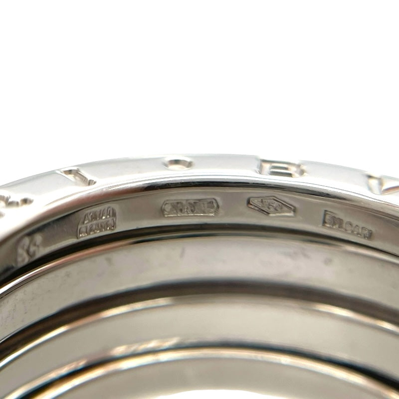 ブルガリ BVLGARI ビーゼロワンリング3バンド(S)750WG 750WG ジュエリー