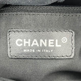 シャネル CHANEL Vステッチ ココマーク ハンドバッグ 11番台 ブラック シルバー金具 カーフレザー レディース ハンドバッグ