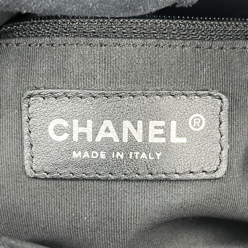 シャネル CHANEL Vステッチ ココマーク ハンドバッグ 11番台 ブラック シルバー金具 カーフレザー レディース ハンドバッグ