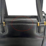 エルメス HERMES ハンドバッグ ブラック ボックスカーフ レディース ハンドバッグ