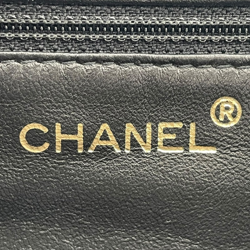 シャネル CHANEL ワイルドステッチショルダーバッグ 5番台 ブラック GD金具 カーフ レディース ショルダーバッグ