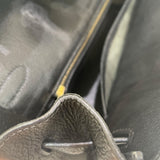 エルメス HERMES バーキン35 □H ブラック フィヨルド レディース ハンドバッグ