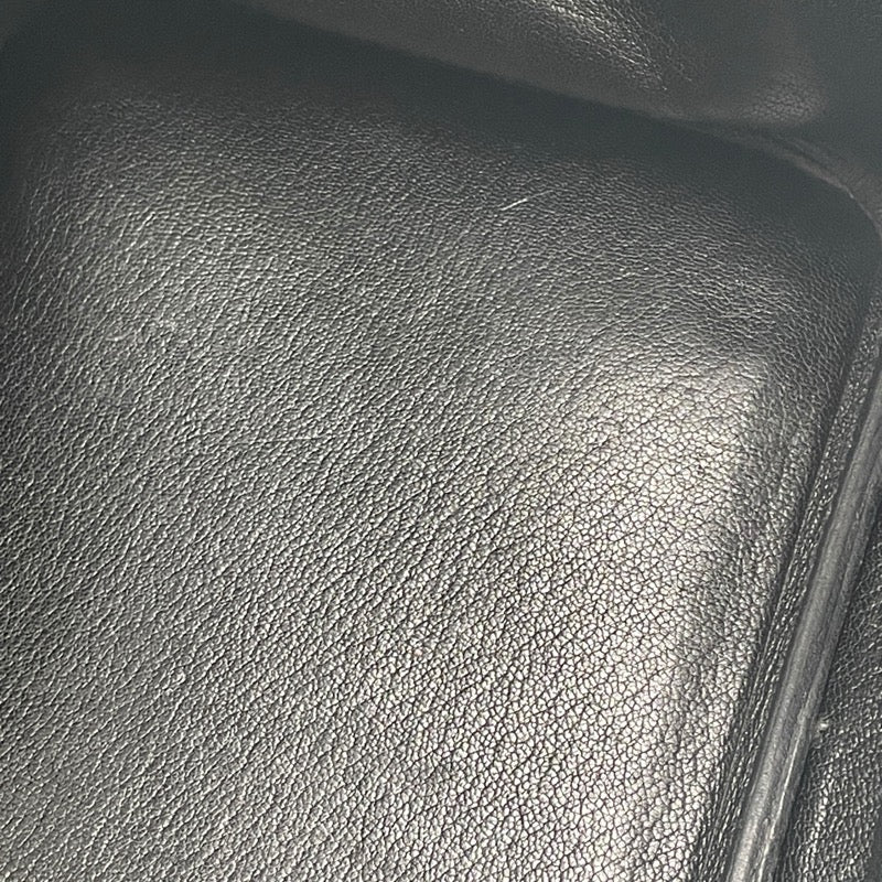 エルメス HERMES バーキン35 □H ブラック フィヨルド レディース ハンドバッグ