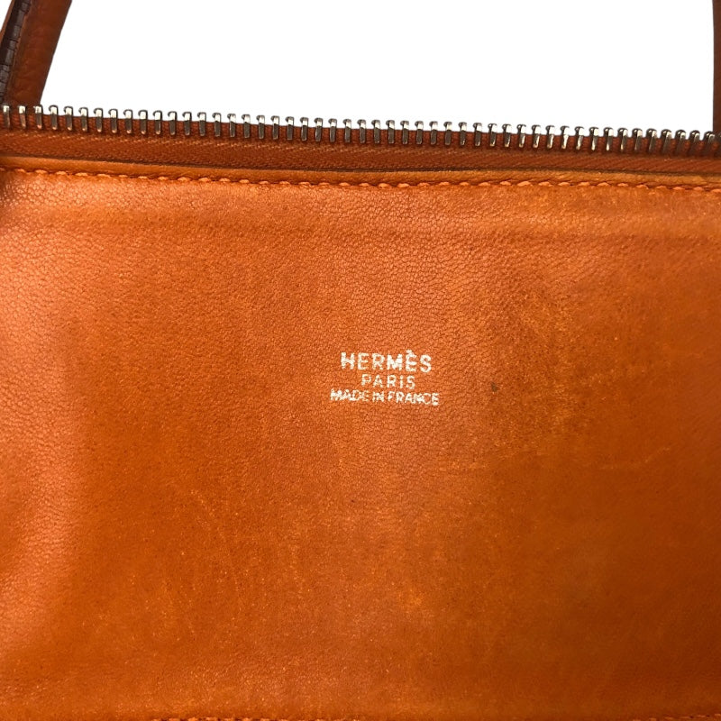 エルメス HERMES ボリード31 □K刻 オレンジ　SV金具 トリヨン レディース ショルダーバッグ