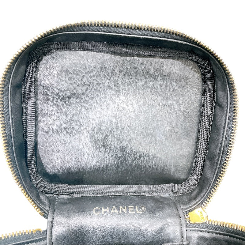 シャネル CHANEL ココマークパニティバッグ A01998 マットキャビアスキン レディース ハンドバッグ