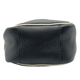 グッチ GUCCI ミニトップハンドルバッグ 702387 ブラック レザー ユニセックス ハンドバッグ